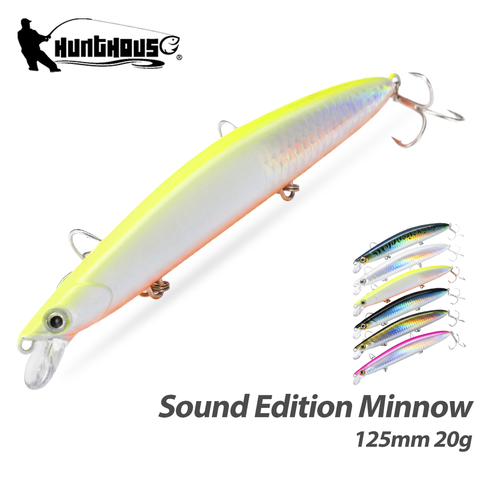 Fishing Lure Topwater - Hunthouse Sound Edition Minnow Fishing Lure