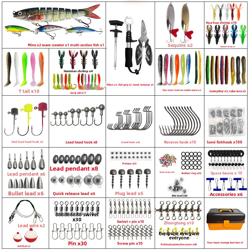 Large Four-Layer Outdoor Fishi - огляд і ціна Fishing Lure Accessories