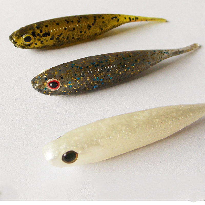 ESFISHING I Glossy Shad 10pcs  - огляд і ціна Fishing Lure Soft Plastic