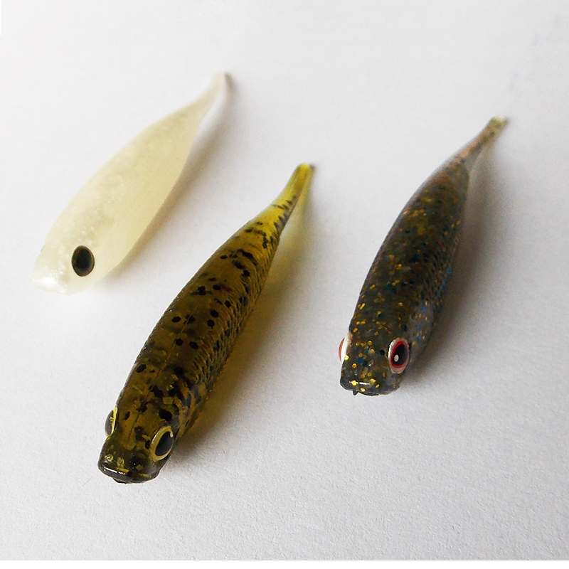 ESFISHING I Glossy Shad 10pcs  - огляд і ціна Fishing Lure Soft Plastic