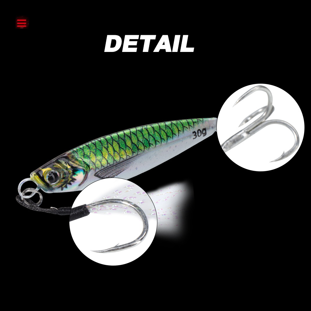 Hunthouse Metal Jig Fishing Lu - огляд і ціна Fishing Lure Spoon